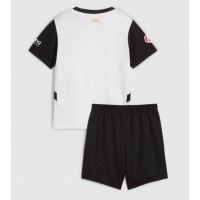 Valencia Fußballbekleidung Heimtrikot Kinder 2024-25 Kurzarm (+ kurze hosen)